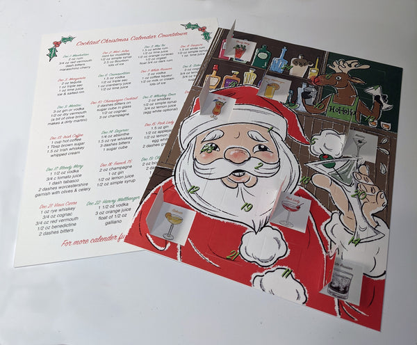 Christmas Cocktails Advent Calendar Print Witchery Christmas Cocktails Advent Calendar Print Witchery