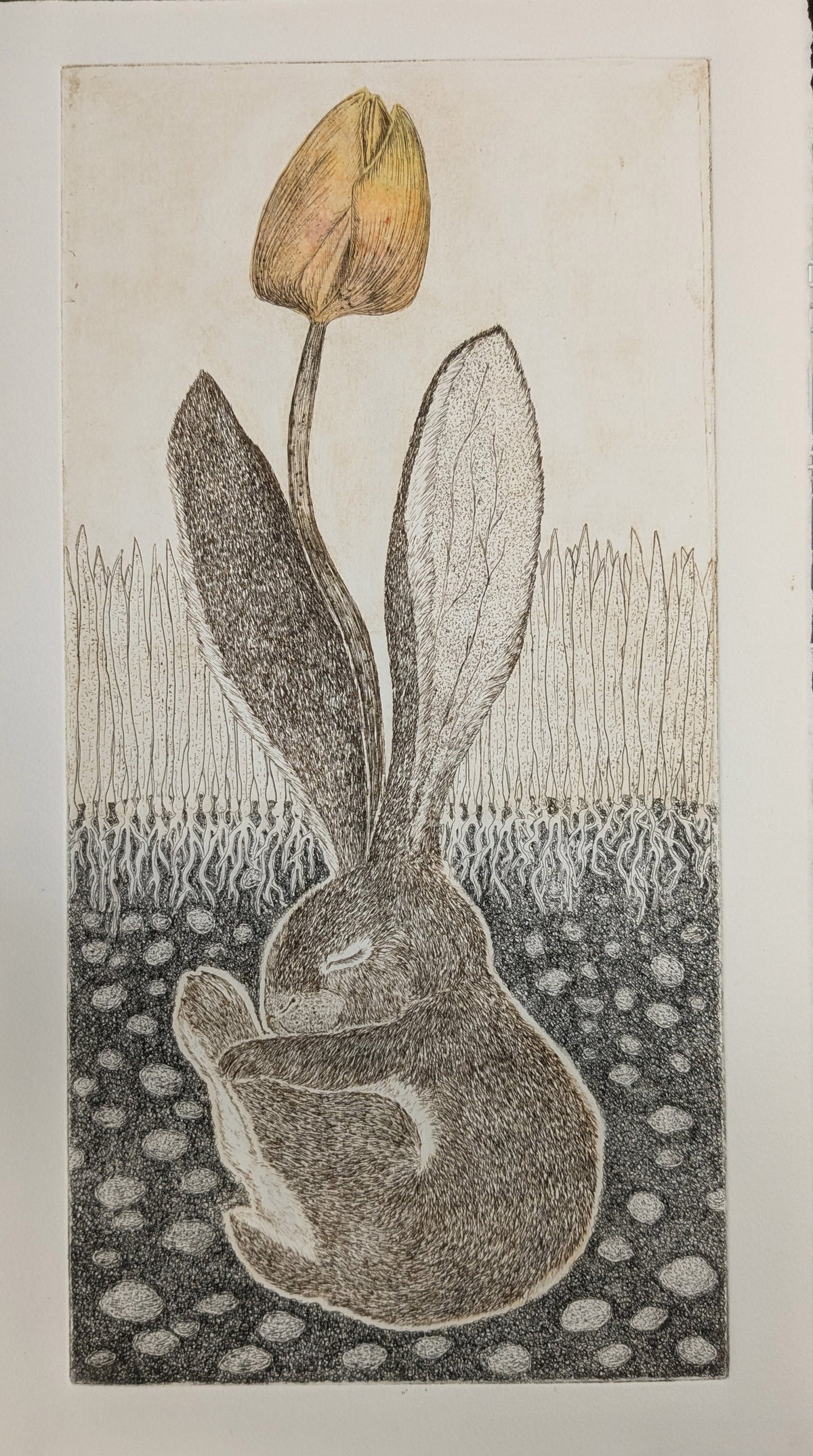 Primavera Etching