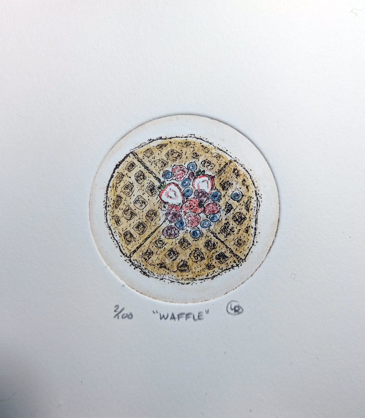 Waffles for the Food Bank